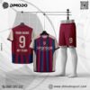 Áo Đấu Dimodo RDM-TK19 - Burgundy Đẳng Cấp Cho Chiến Binh Sân Cỏ