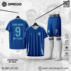 Áo Bóng Đá Argentina SK 2024 Đẹp