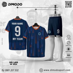Áo Đội Tuyển Hà Lan SK 2024 – Xanh Navy Năng Động