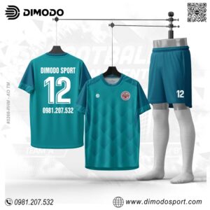 Áo Bóng Đá Thiết Kế Màu Xanh Lý Cực Đẹp Tại Dimodo
