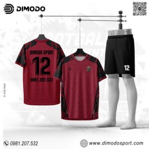 Bộ Đồ Thể Thao Nam RDM-TK-18 - Màu Đỏ Rượu Mạnh Mẽ
