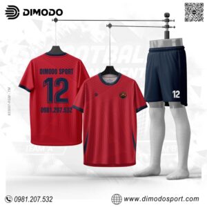 Bộ Sưu Tập Quần Áo Thể Thao Màu Đỏ Phối Xanh Navy – Đẳng cấp & cá tính