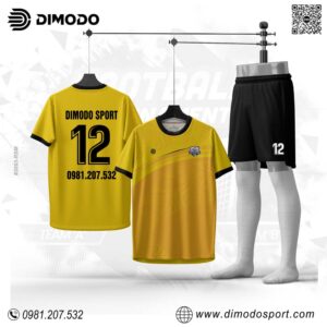 Áo Đá Banh RDM-TK7 Màu Vàng Năng Động
