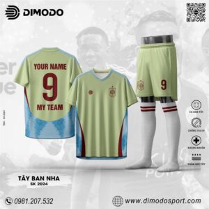 Mẫu Áo Đội Tuyển Tây Ban Nha SK 2024