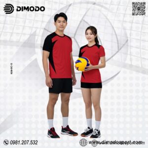 Áo Bóng Chuyền Đội Tuyển Việt Nam - Màu Đỏ Rực Nhiệt Huyết