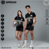 Áo Đồng Phục Bóng Chuyền DIMODO – Đen Cá Tính, Co Giãn Chuẩn Thể Thao
