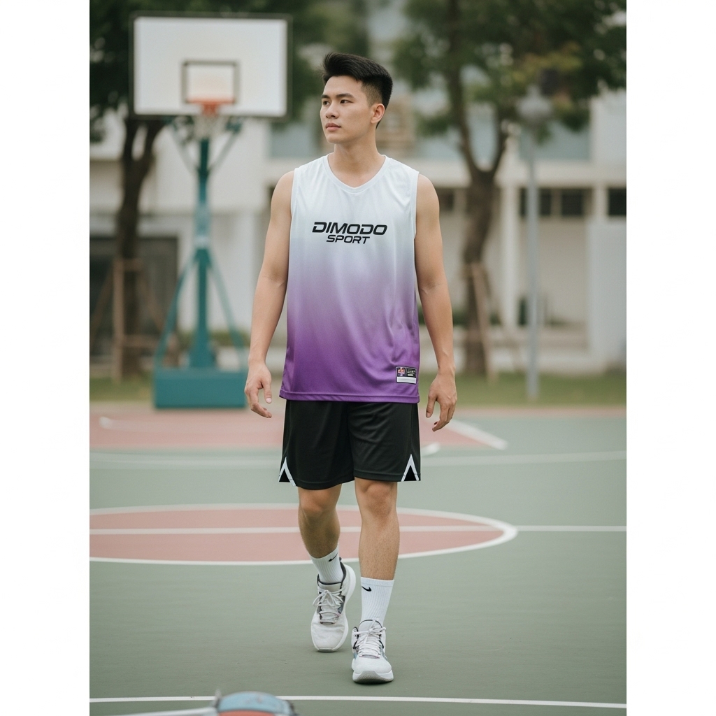 Áo Bóng Rổ Thiết Kế Cho Team