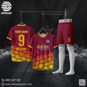 Áo Đấu Thể Thao CLB Chelsea Chính Hãng - Màu Đỏ Đô Nổi Bật