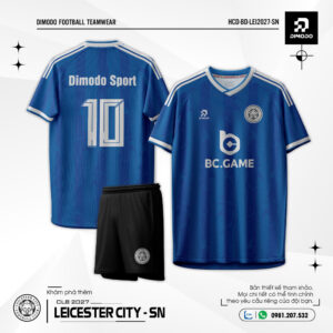 Áo bóng đá CLB Leicester City xanh – Sân nhà 2027