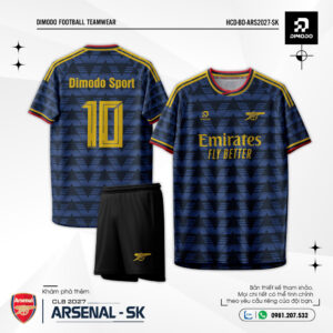 Áo bóng đá CLB Arsenal Sân khách 2027