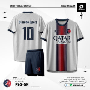 Áo bóng đá CLB PSG màu áo truyền thống SN 2027