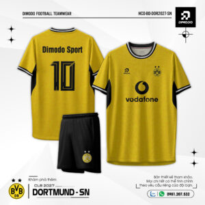 Áo bóng đá CLB Dortmund Vàng 2027